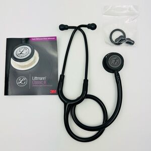 3M Littmann Classic III Stethoscope NWT. 27 inches. All Black Finish. Brand new.